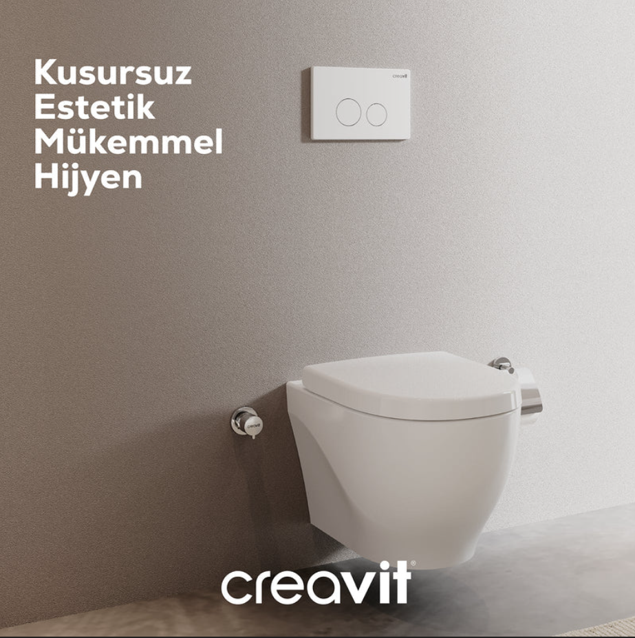 Creavit Terra  Kumanda Paneli Beyaz