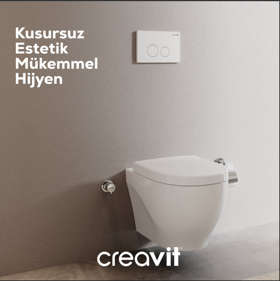 Creavit Terra  Kumanda Paneli Mat Gri