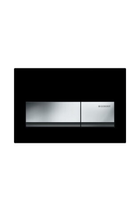Geberit Alpha 50 Kumanda Paneli Siyah