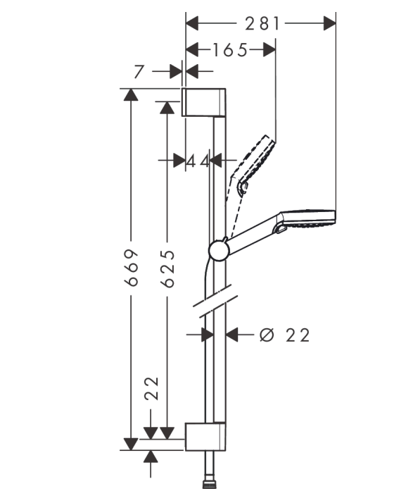 Hansgrohe Crometta Duş Seti