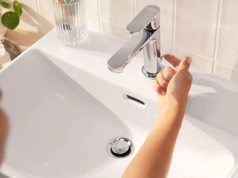 Hansgrohe Rebris S Lavabo Bataryası 110 Kumandalı