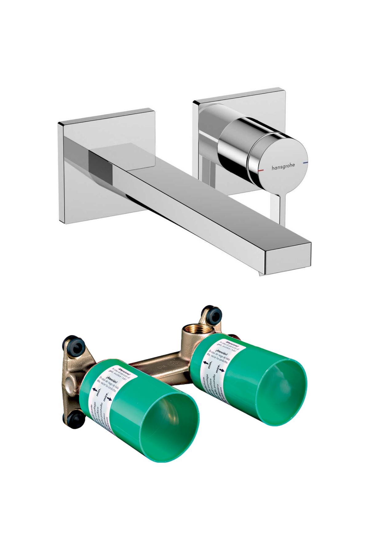 Hansgrohe Tecturis E Ankastre Lavabo Bataryası + İç Set