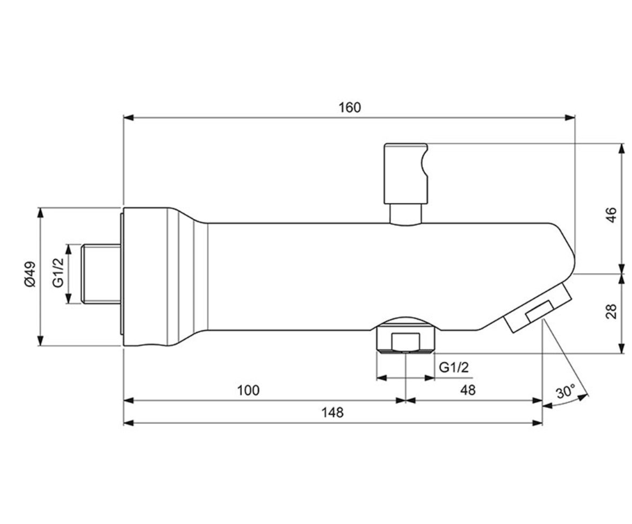 Ideal Standard Ceraflex Gagalı Ankastre Banyo ve Duş Seti · Krom
