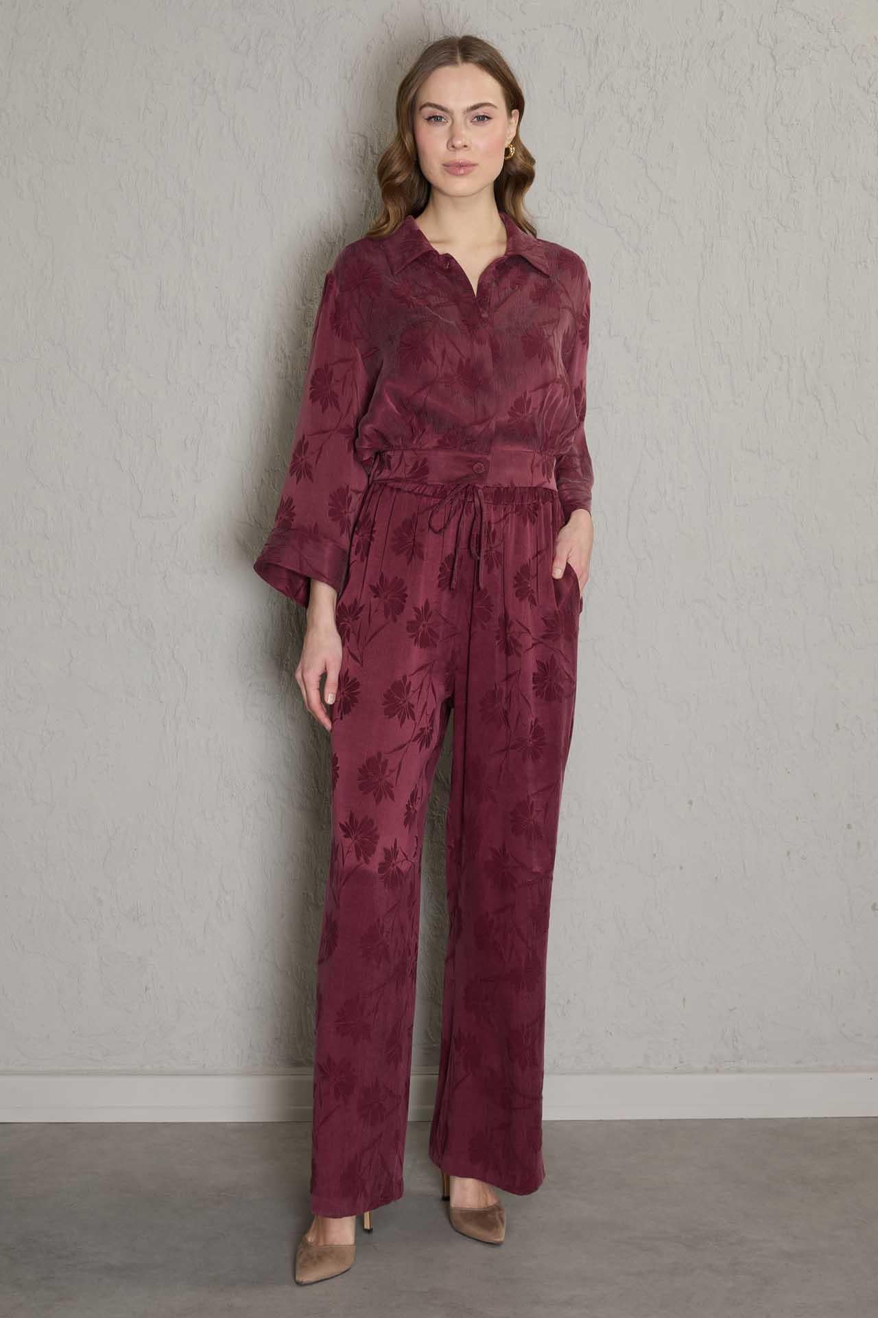 MEZZURA PANTOLON  BORDO