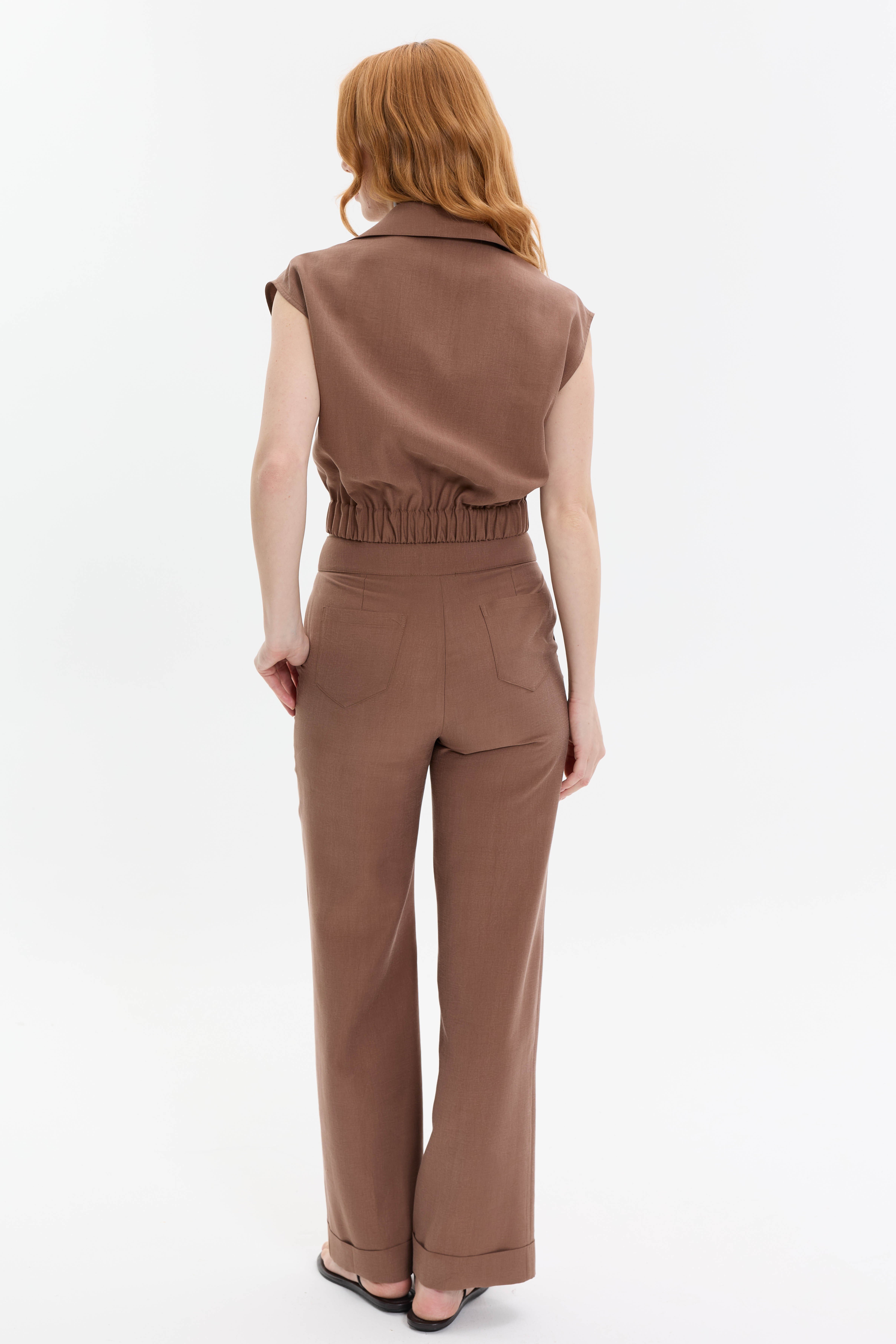 MEZZURA PANTOLON  KAHVE