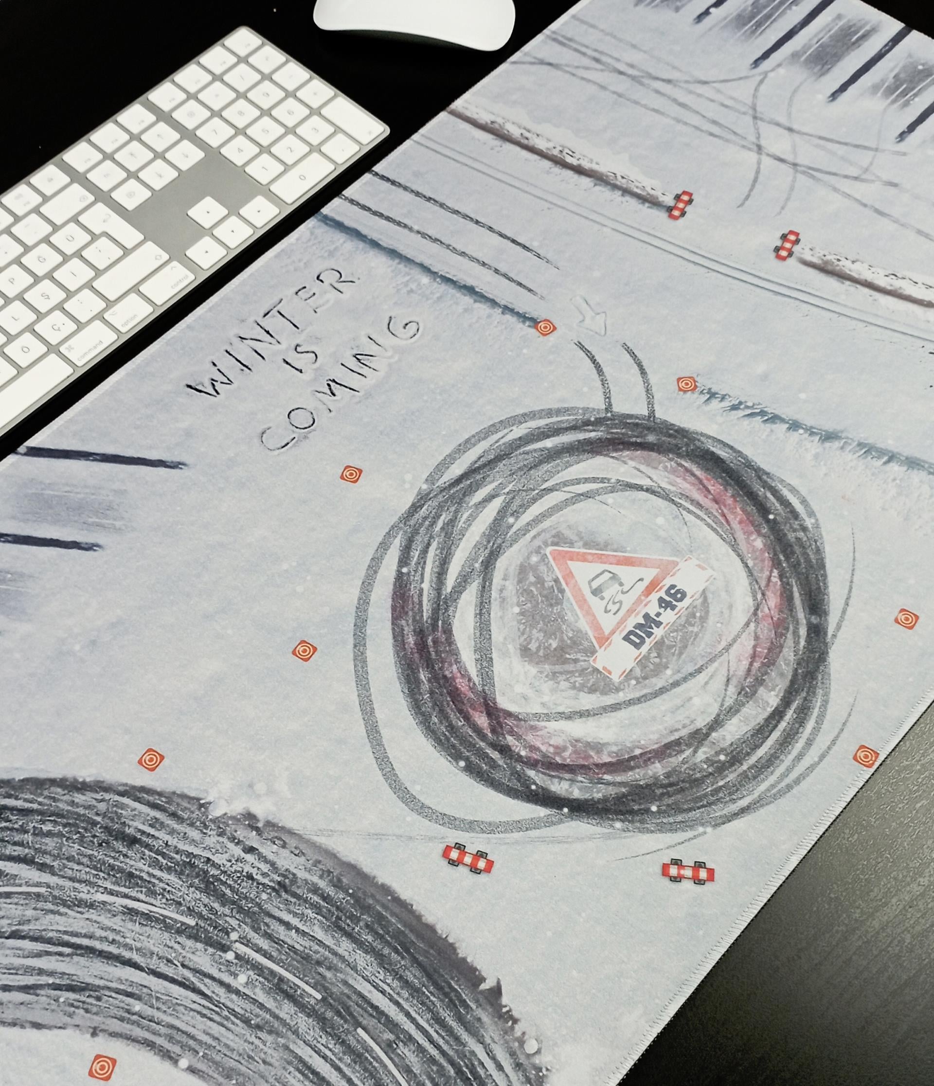 MOUSEPADDM-46WINTER GAMING MOUSEPADWINTER GAMING MOUSEPAD