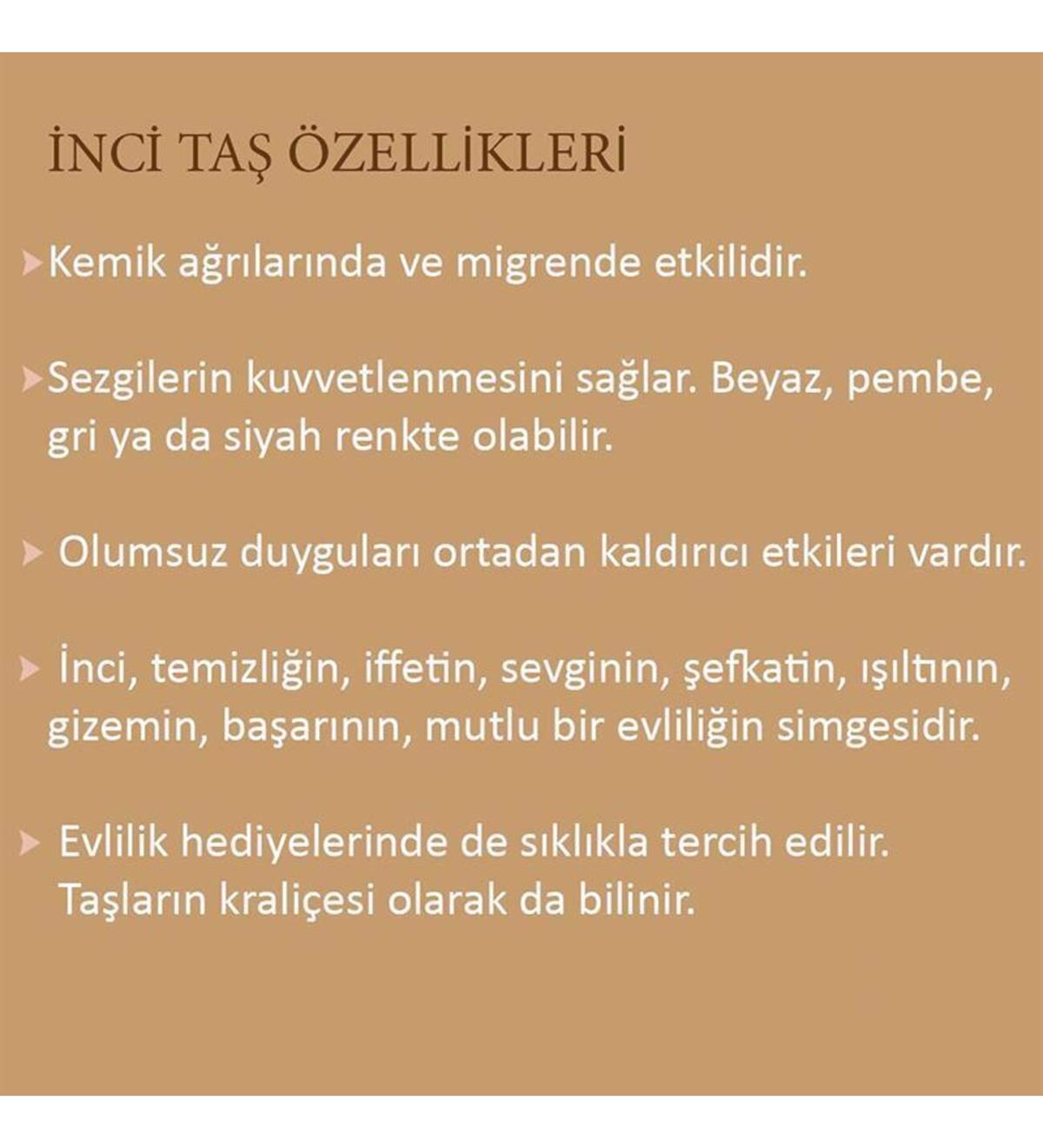  Otantik İnci Gümüş Yüzük