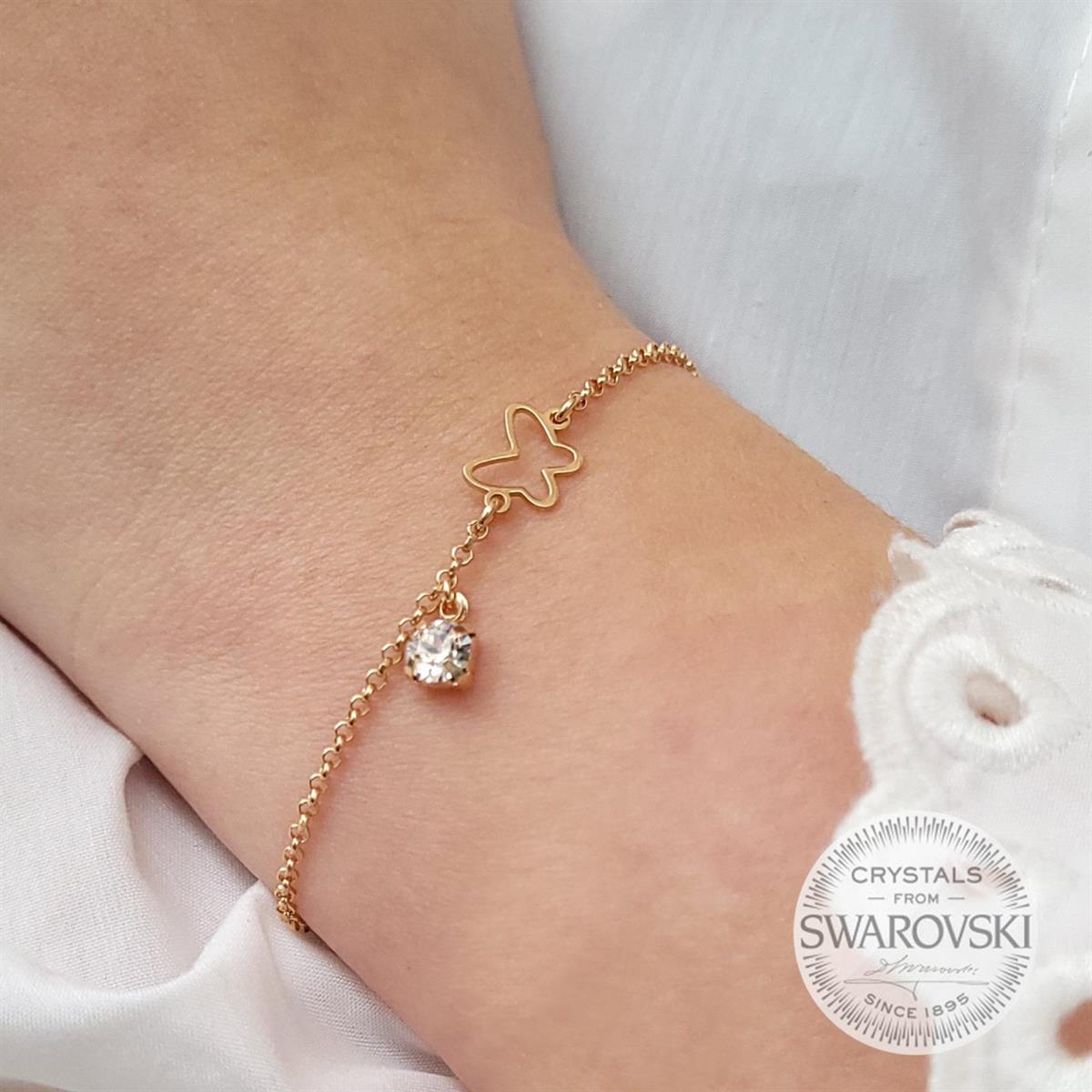  Swarovski Gümüş Bileklik
