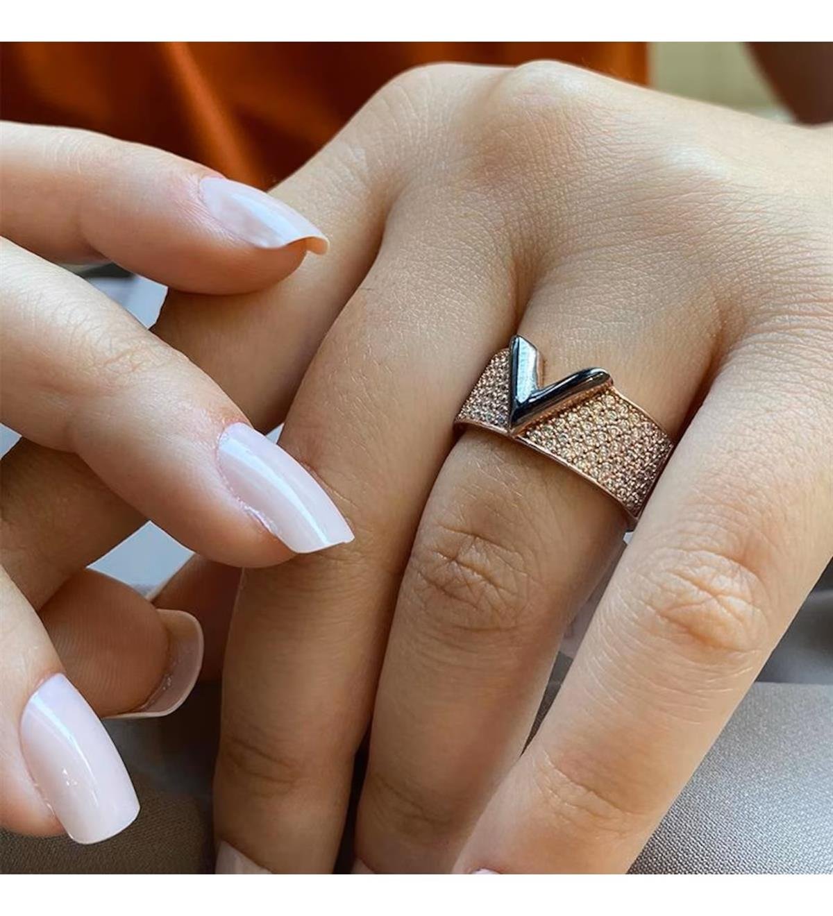  Zirkon Taşlı Gümüş Yüzük