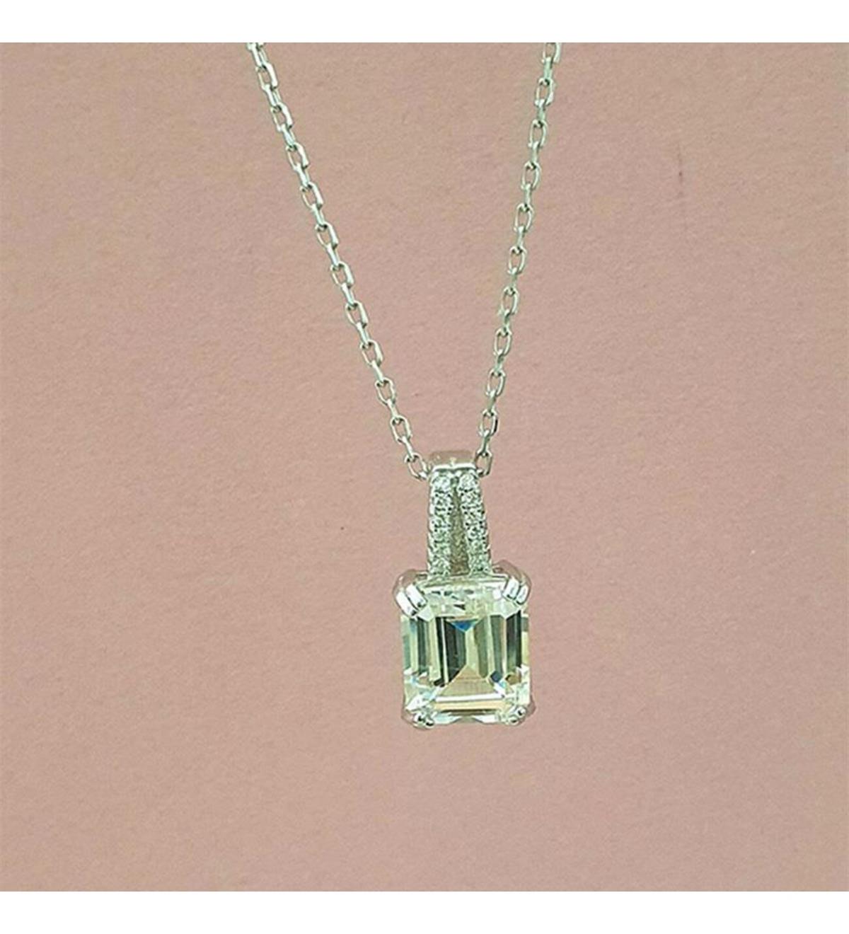 Baget Kültür Pırlanta Gümüş Kolye