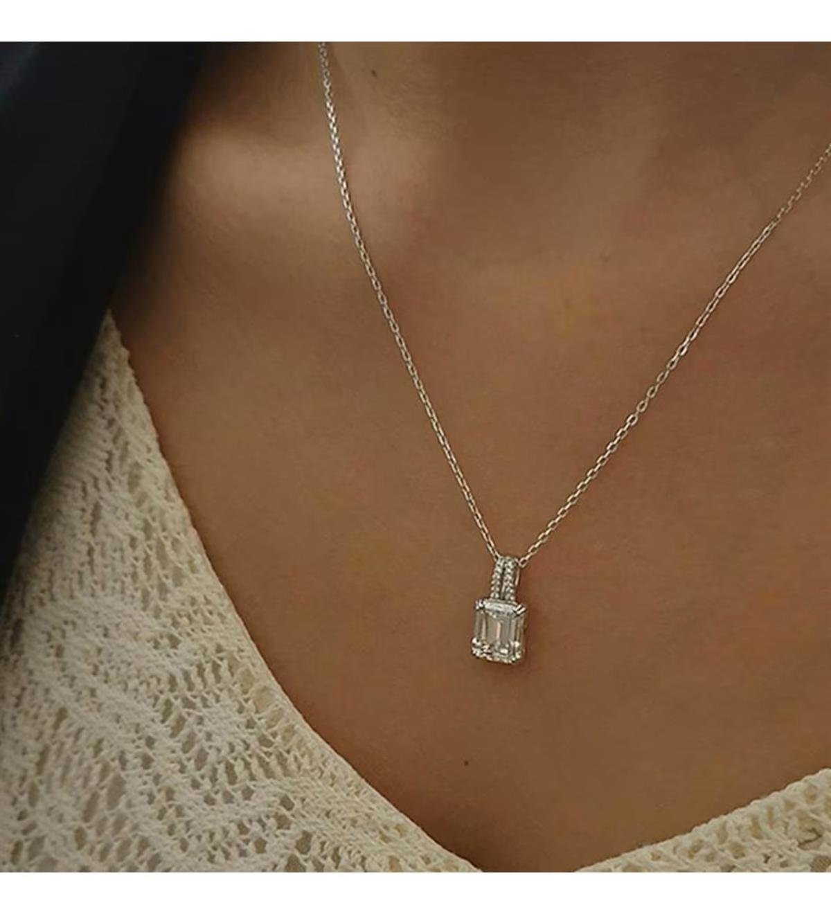 Baget Kültür Pırlanta Gümüş Kolye