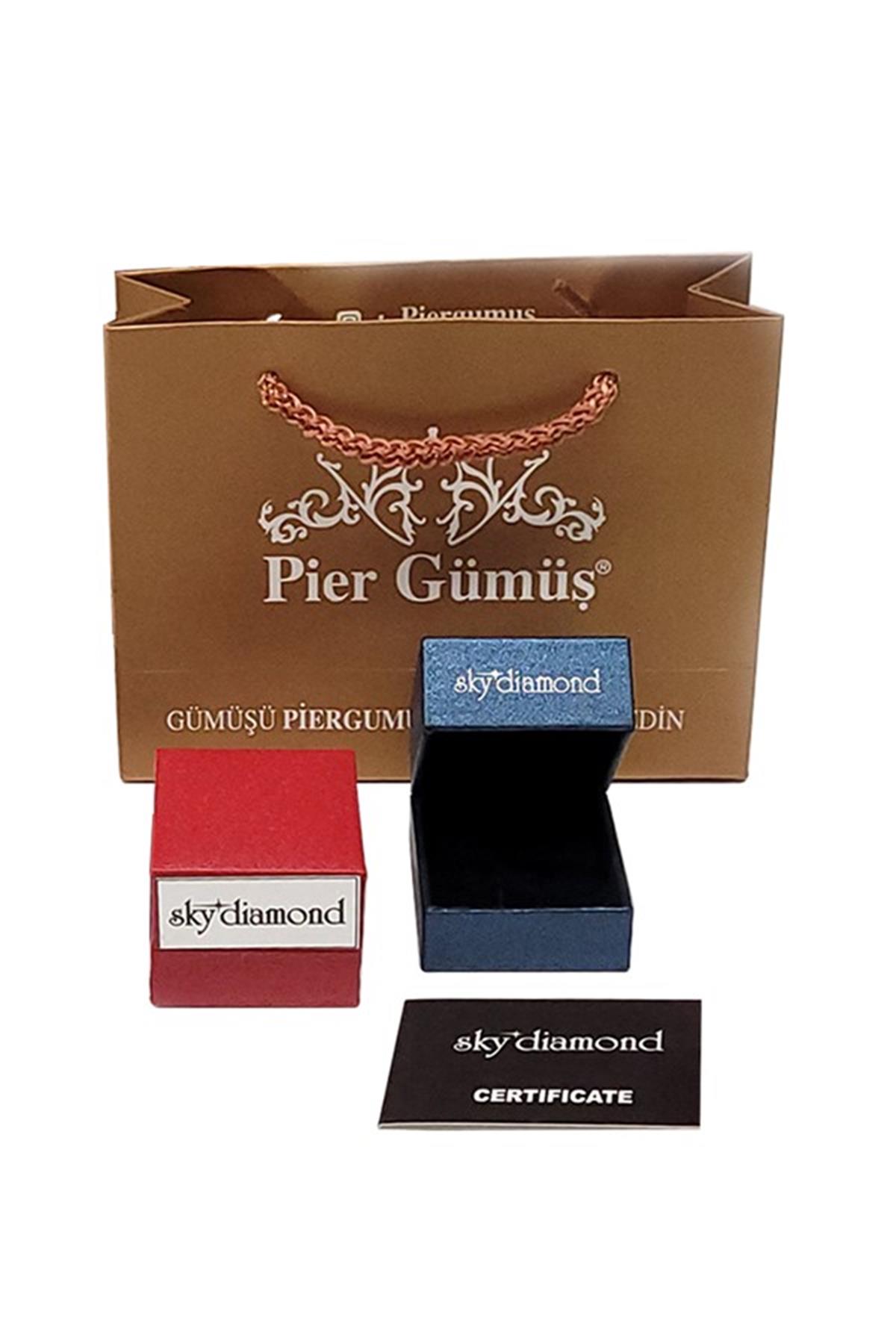 Gümüş Kültür Pırlanta Baget Küpe