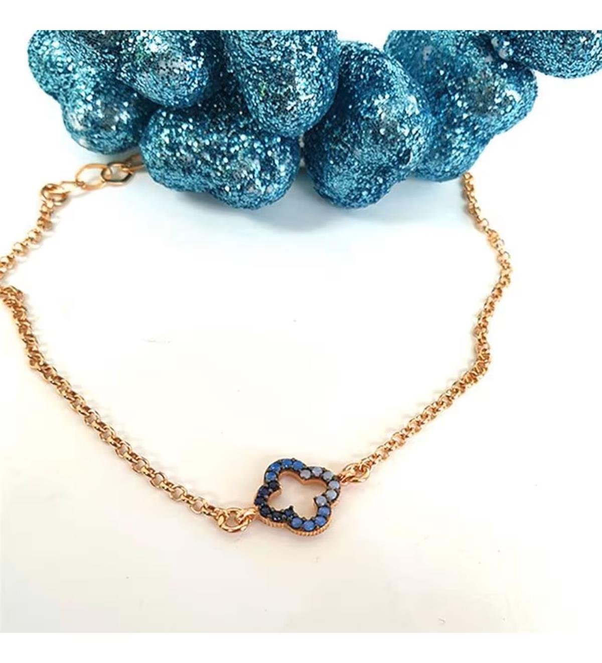 Gümüş Yonca Bileklik