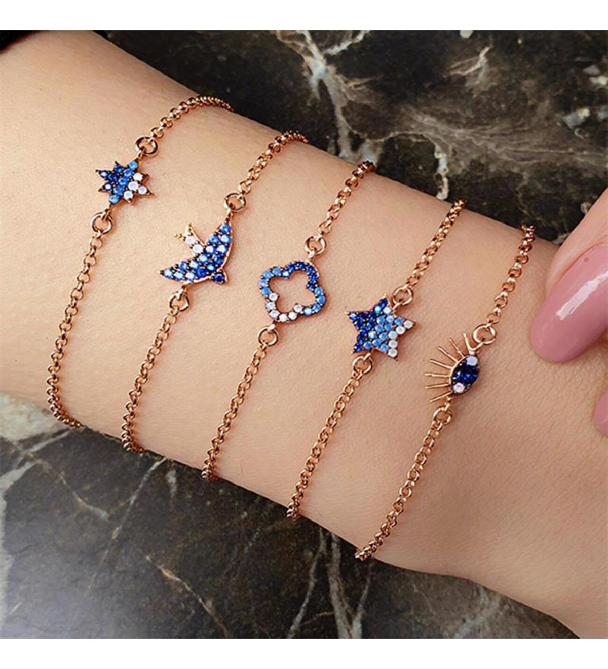 Gümüş Yonca Bileklik