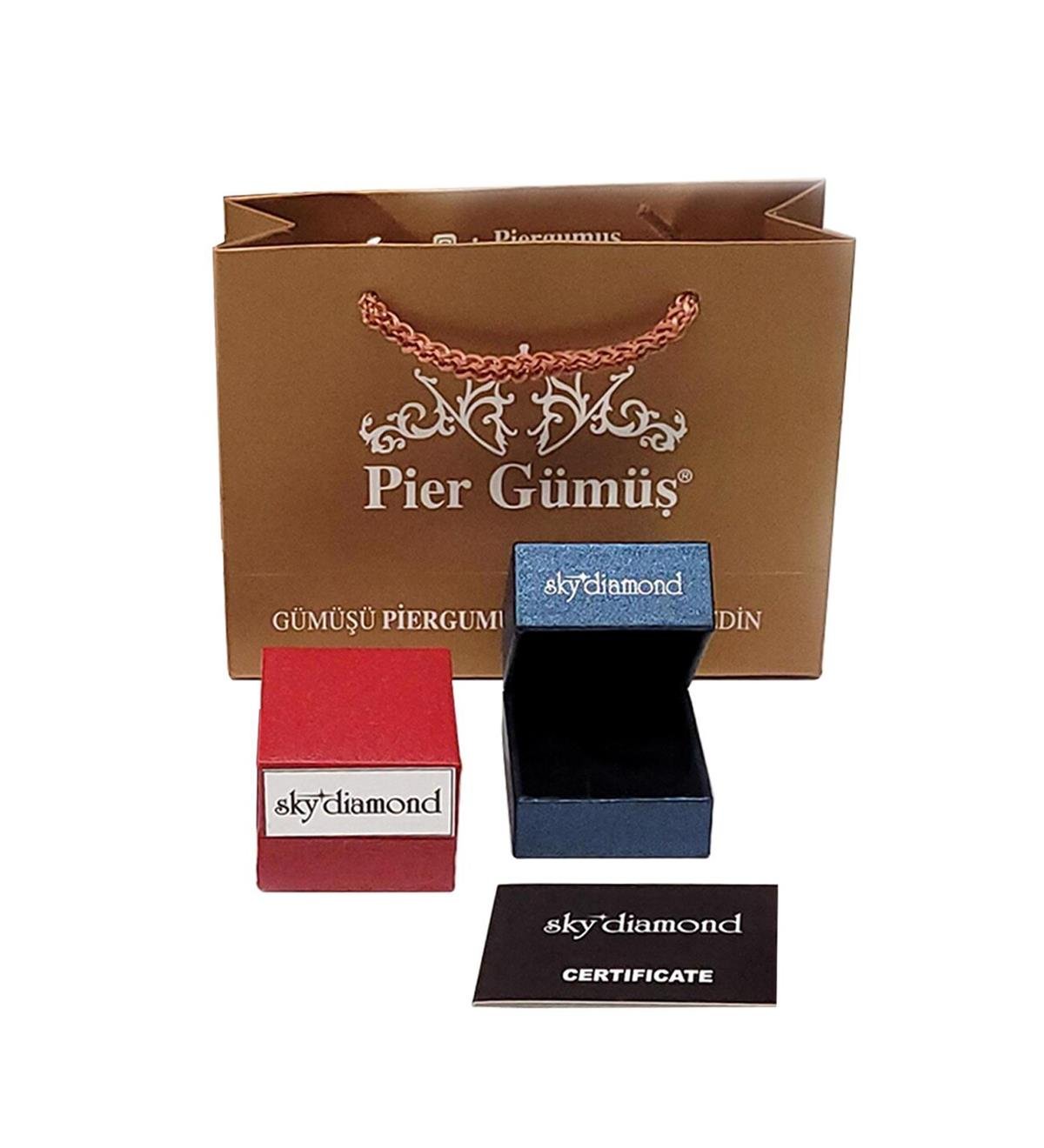 Kültür Pırlanta Beştaş Gümüş Yüzük