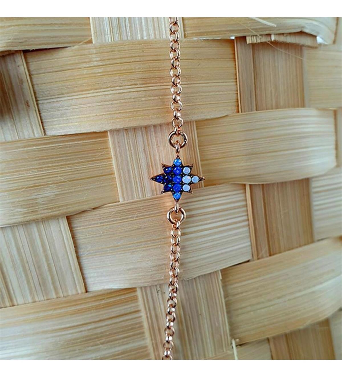 Kuzey (Kutup) Yıldızı Gümüş Bileklik