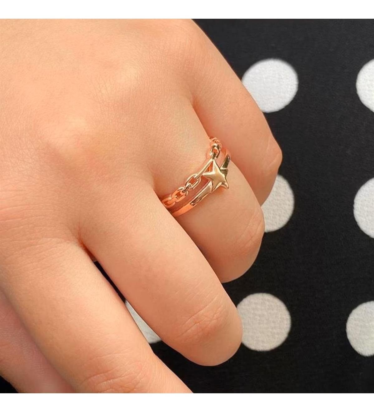 Yıldız Gümüş Yüzük