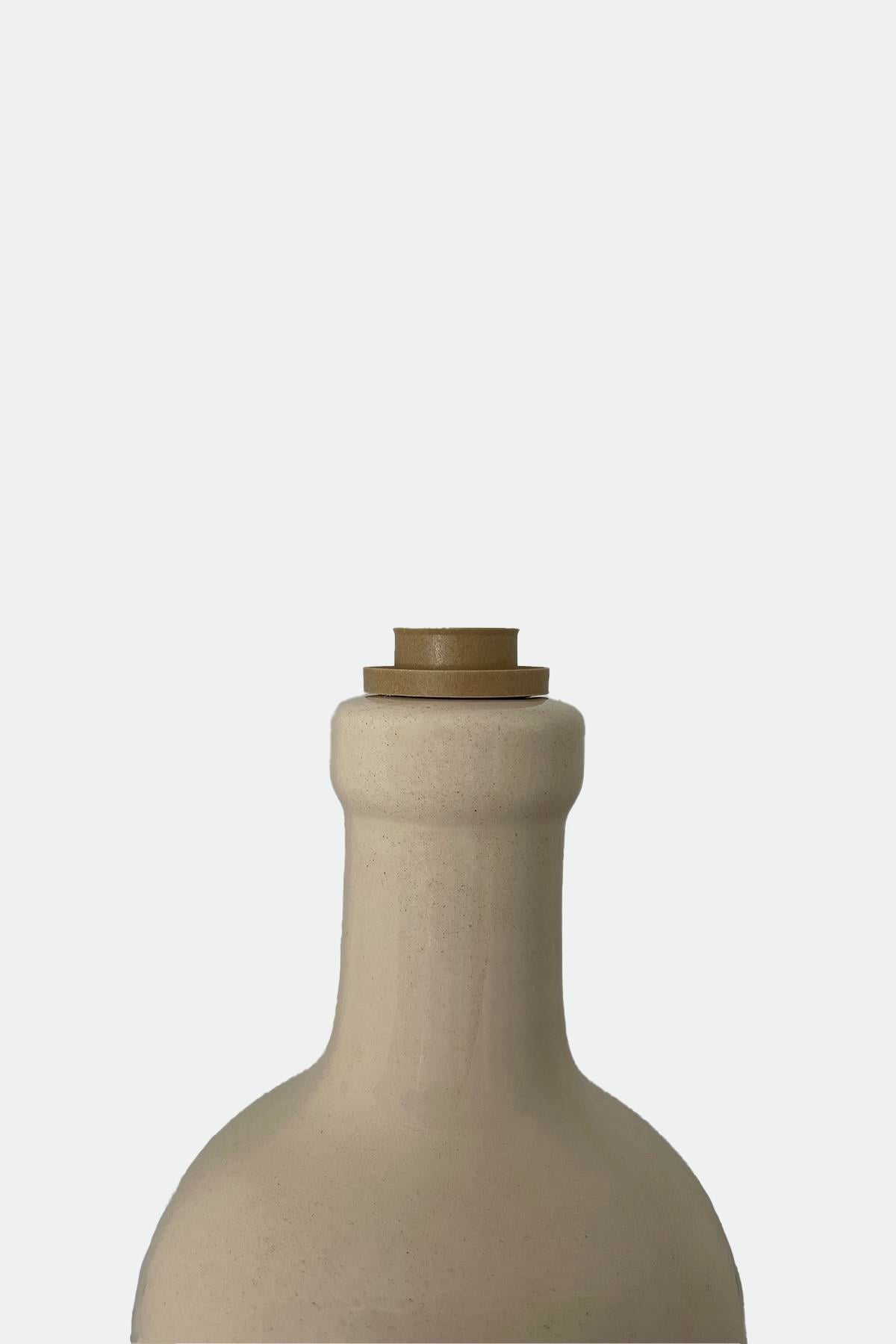 MORLEA Premium El Yapımı Seramik Şişeli Erken Hasat Soğuk Sıkım Naturel Sızma Zeytinyağı (500 ml)