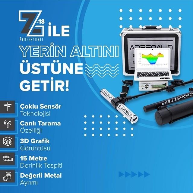 Adrenalin Z18 Profesyonel Full | Zeus Dedektör.
