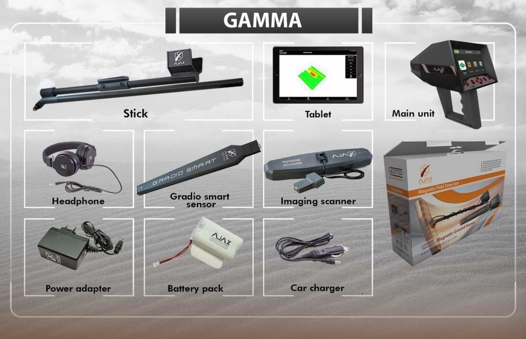 Ajax Detector Gamma Yeraltı Görüntüleme