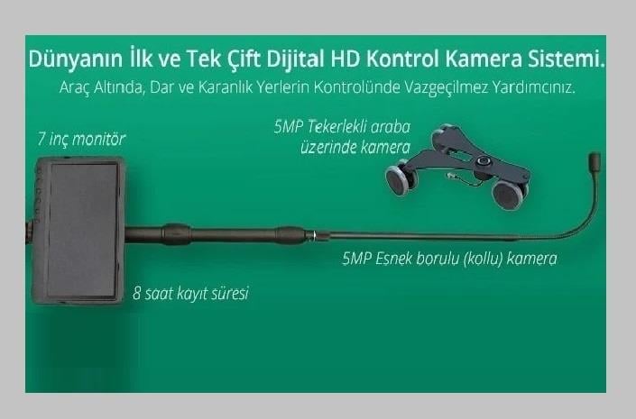 DB DB-1000 Araç Altı Kontrol Sistemi