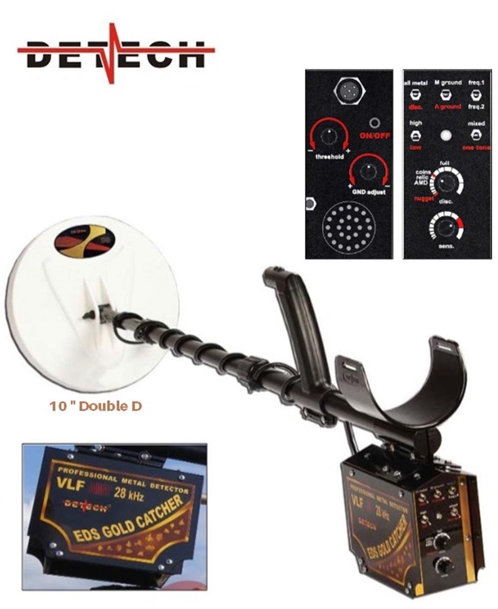 Detech Dedektör EDS GOLD CATCHER Dedektör (6''+10'' Başlıklı)