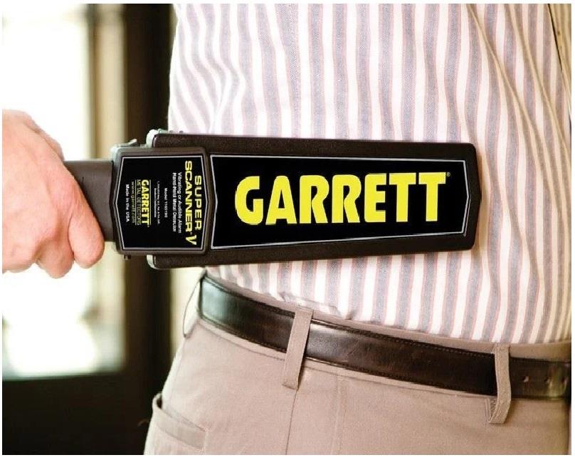 Garrett Dedektör Super Scanner V - Üst Arama Dedektörü