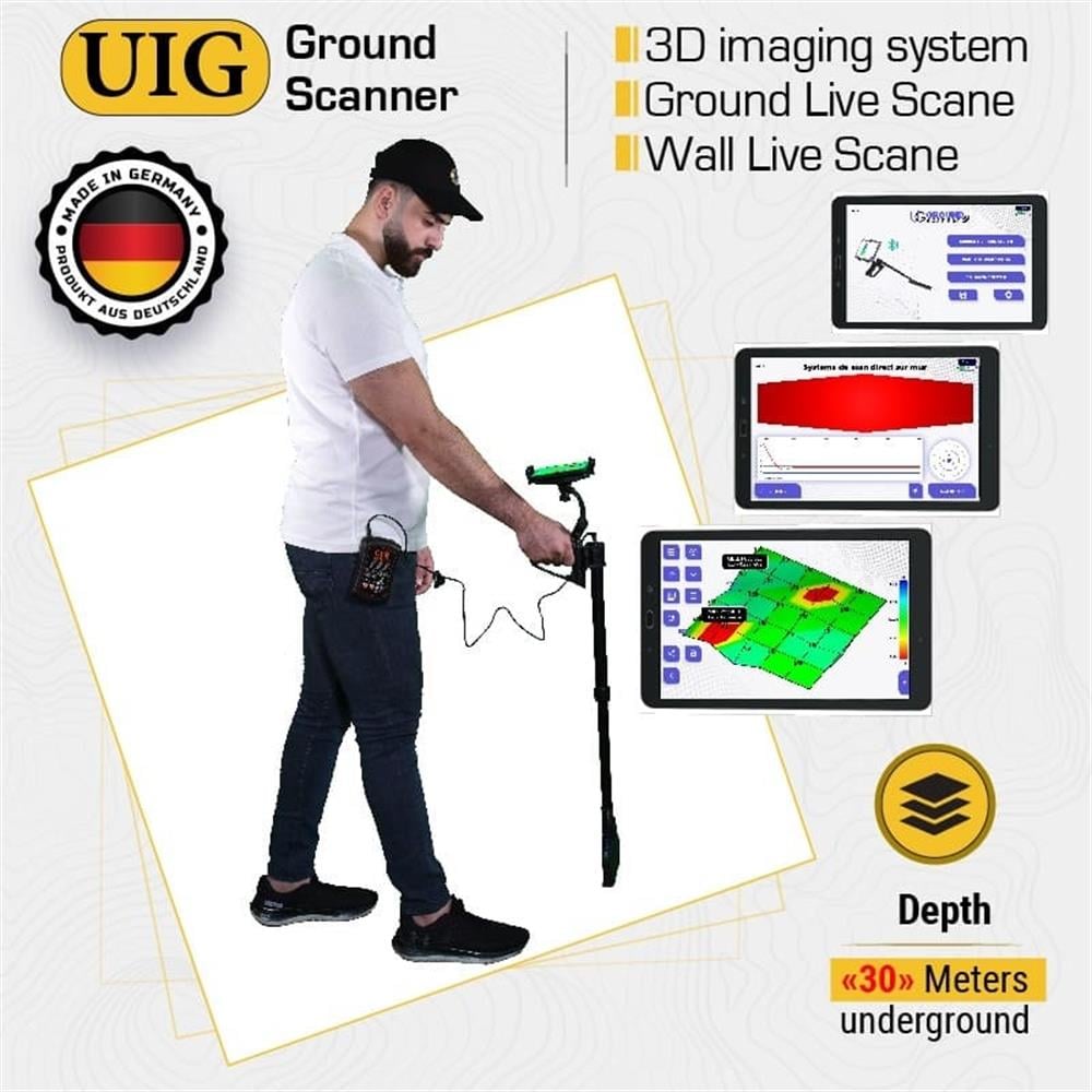Ger Detect Ground Scanner Yeraltı Görüntüleme