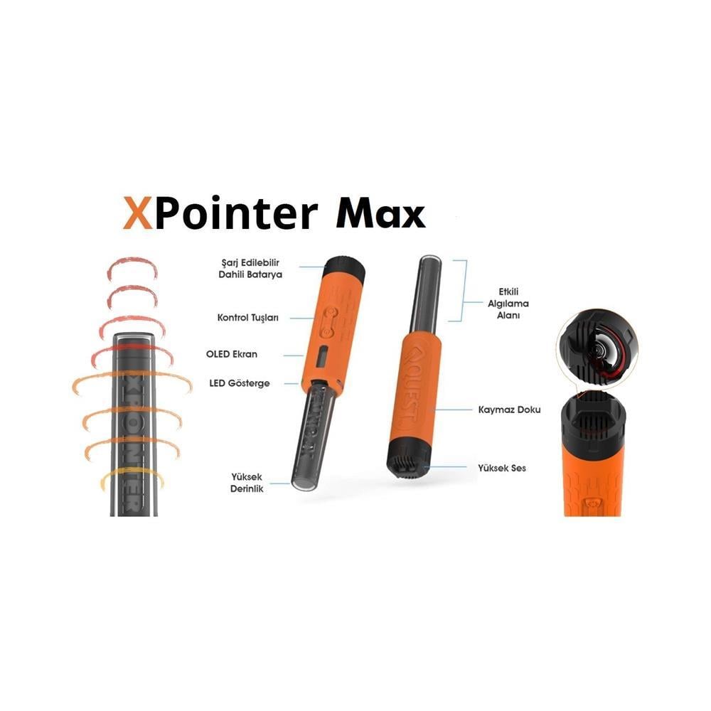 Quest Metal Detectors XPointer Max Ayrımlı Pinpointer