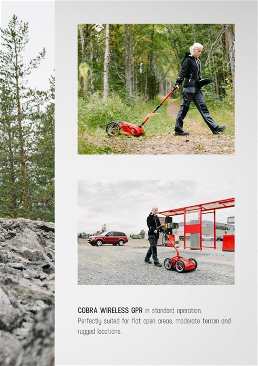 Radar Team Cobra Wireless GPR Yeraltı Görüntüleme