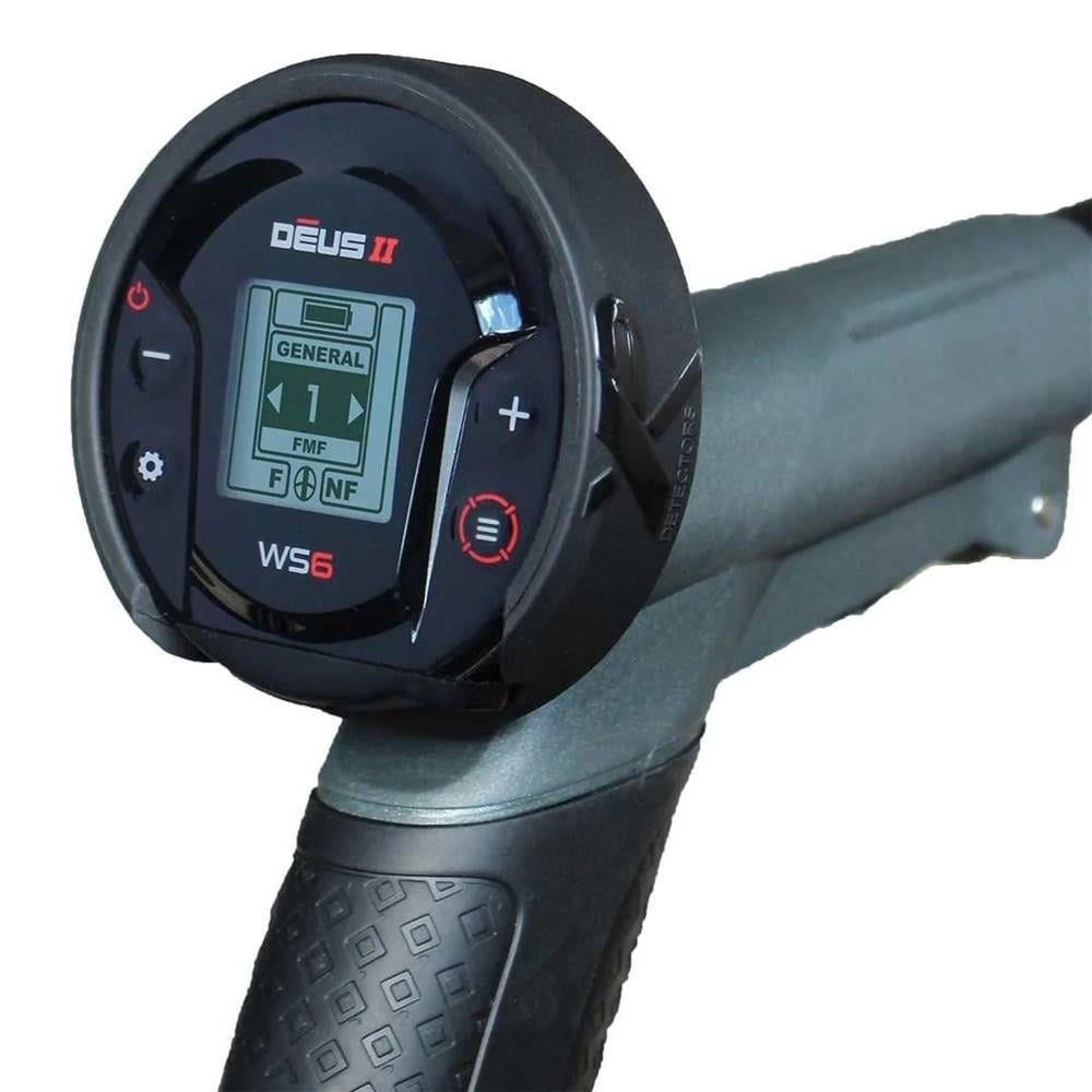 XP Dedektör Deus 2 Dedektör - 22,5cm FMF Başlık, WS6 Master + WSA2 Kulaklık