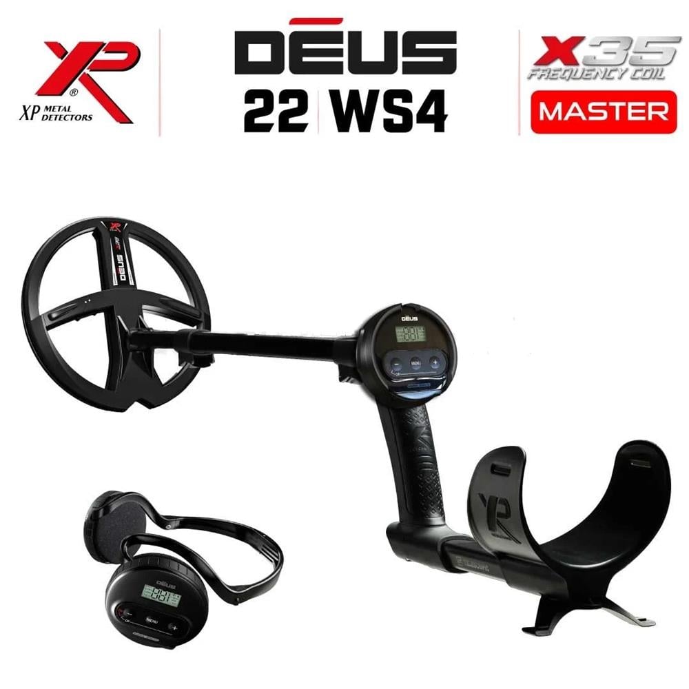 XP Dedektör Deus Dedektör - 22,5cm X35 Başlık, WS4 Master
