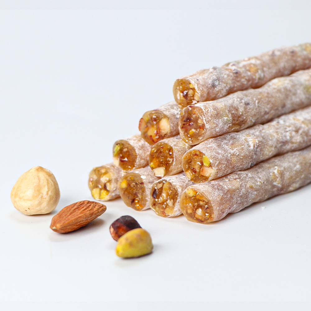 Ballı Fitil Lokum, Antep Fıstıklı, Fındıklı, Bademli 250g