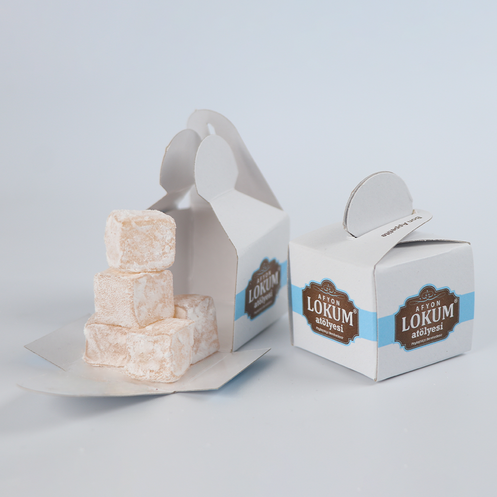DAMLA SAKIZLI MİNİ LOKUM (10 ADET TEKLİ KUTU İÇERİSİNDE)