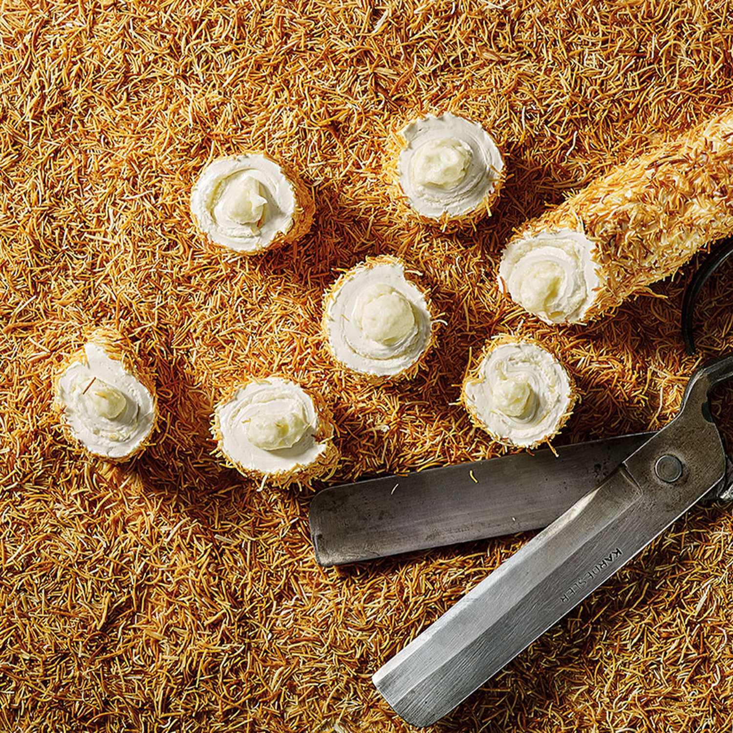 Sultan Buffalo Creamy Turkish Delight with Wire Kadayif 500g