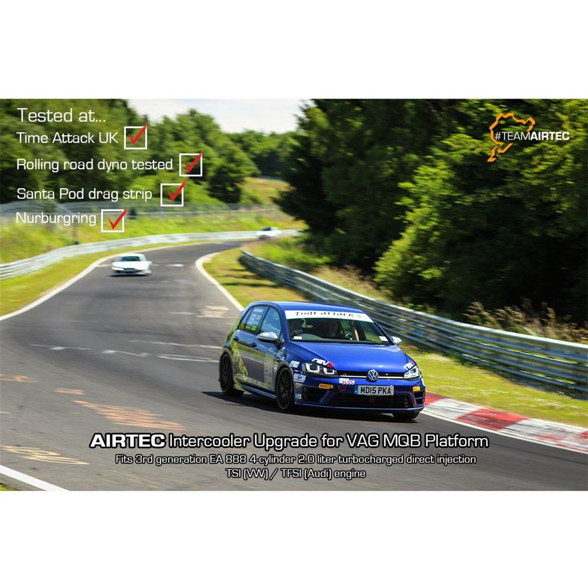 INTERCOOLER (VW GOLF 7, SEAT LEON CUPRA, AUDI S3 8V-ATINTVAG12)