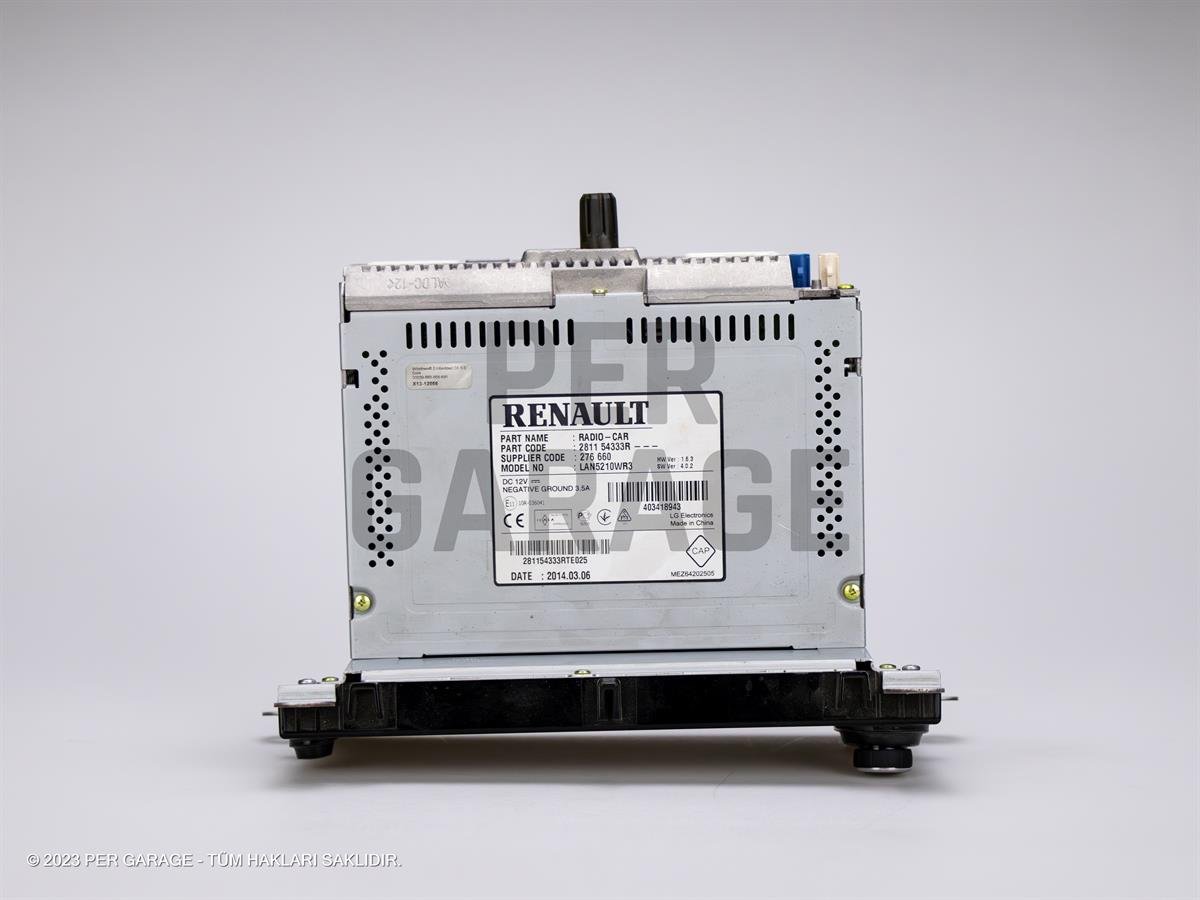 Renault Clio 4 Dokunmatik Multimedya Ekranı - 281154333R - 281152529R - 281153868R