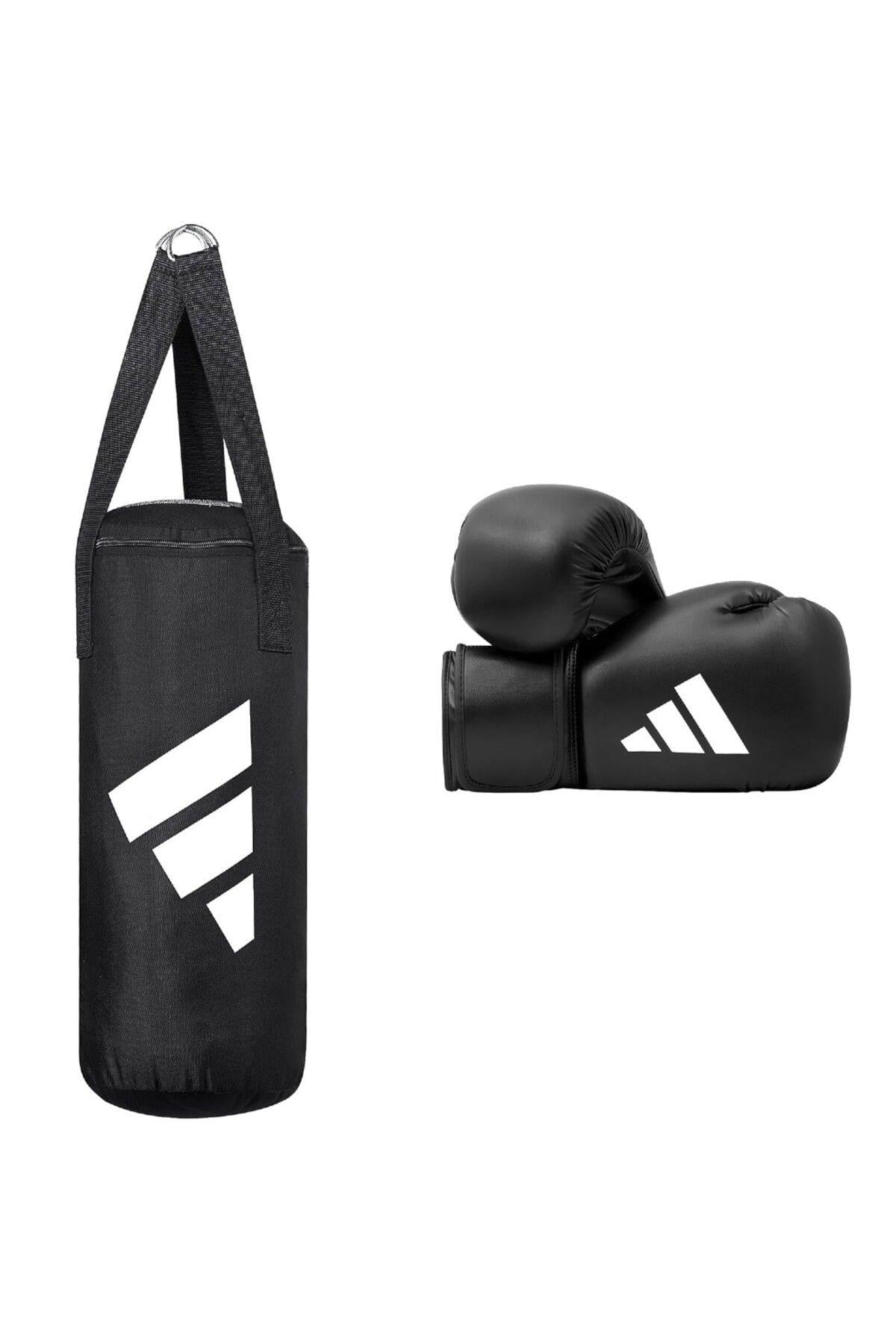グッズセット adidas ADIBACJRII JR Kum Torbası ve Boks Eldiveni Seti Çocuk Kum