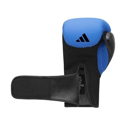 AdidasAdidas ADIC50TG Combat 50 Boks Eldiveni Mavi Mat Suni Deri Kick Boks Eldiveni