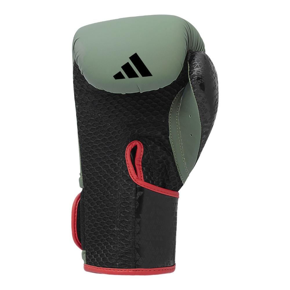 AdidasAdidas ADIC50TG Combat 50 Boks Eldiveni Haki Mat Suni Deri Kick Boks Eldiveni
