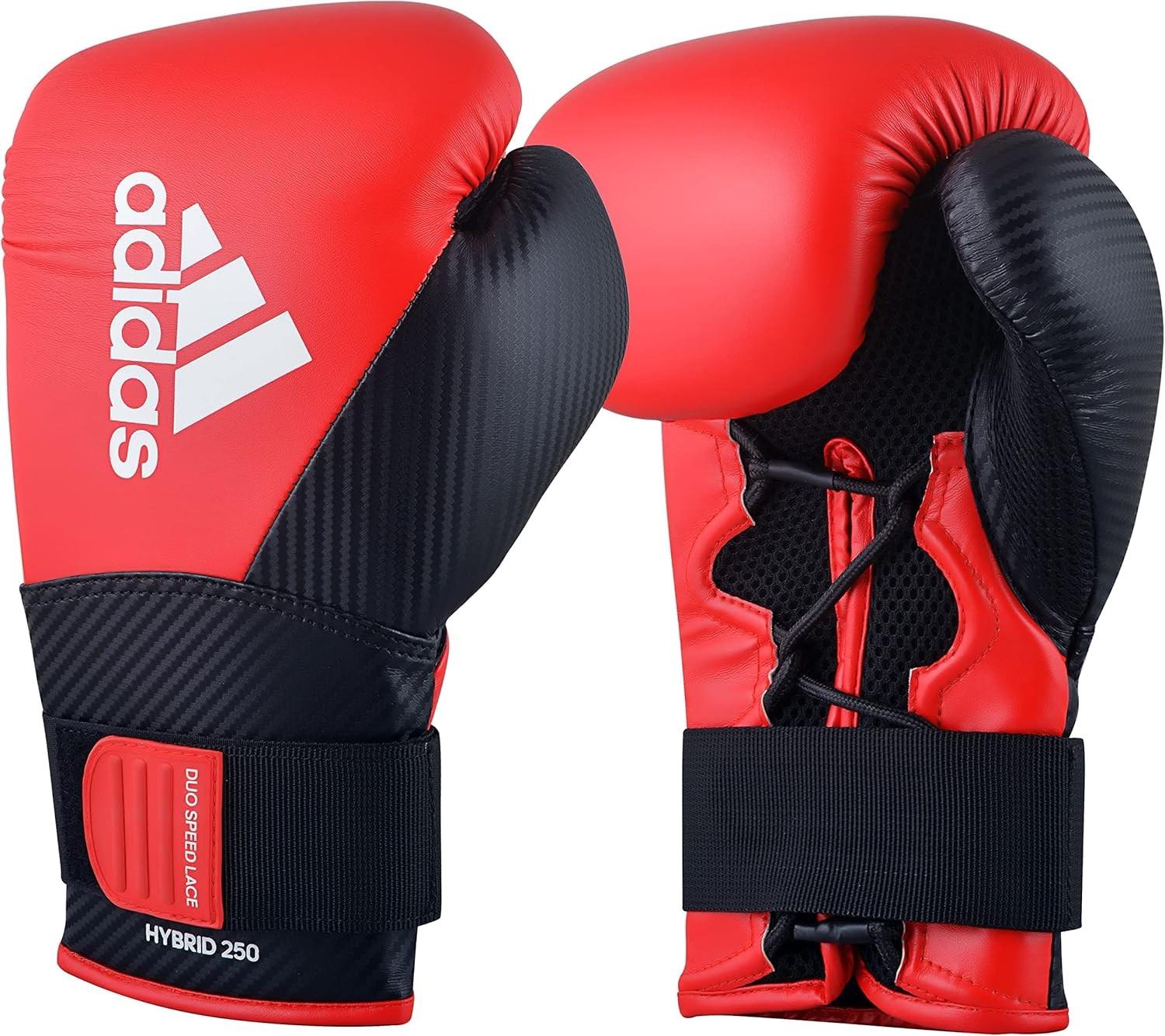 AdidasAdidas ADIH250TG Hybrid 250 Boks Eldiveni Kırmızı Kick Boks Eldiveni