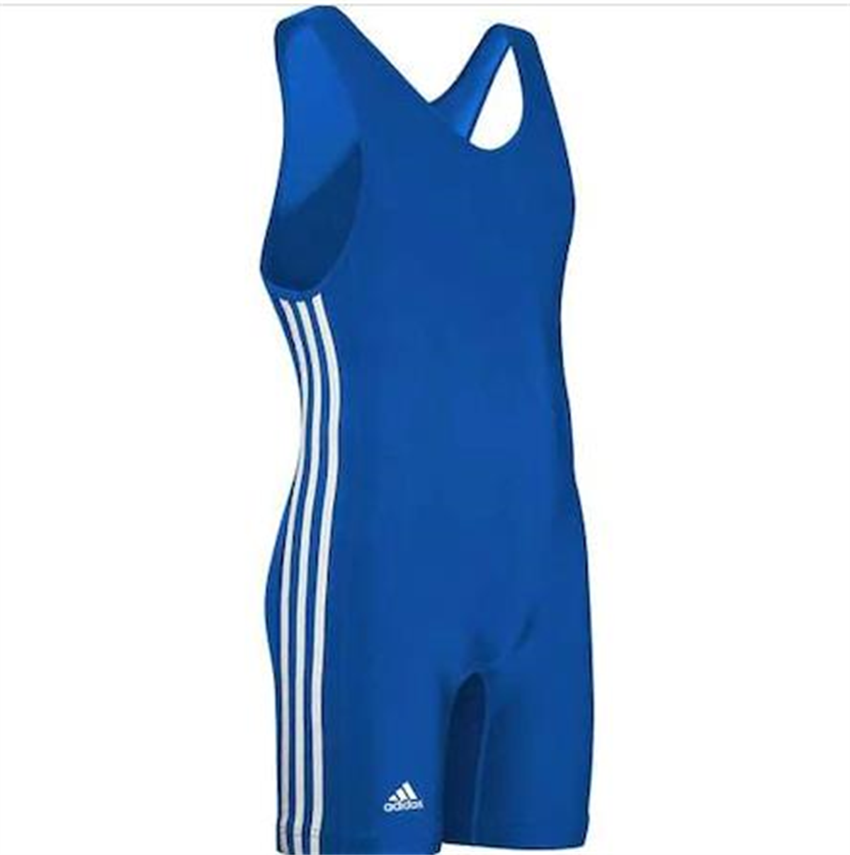 Adidas AS102 Singlet Güreş Mayosu - Mavi/Kırmızı - DragonDo StoreAdidas AS102 Singlet Güreş Mayosu - Mavi/Kırmızı