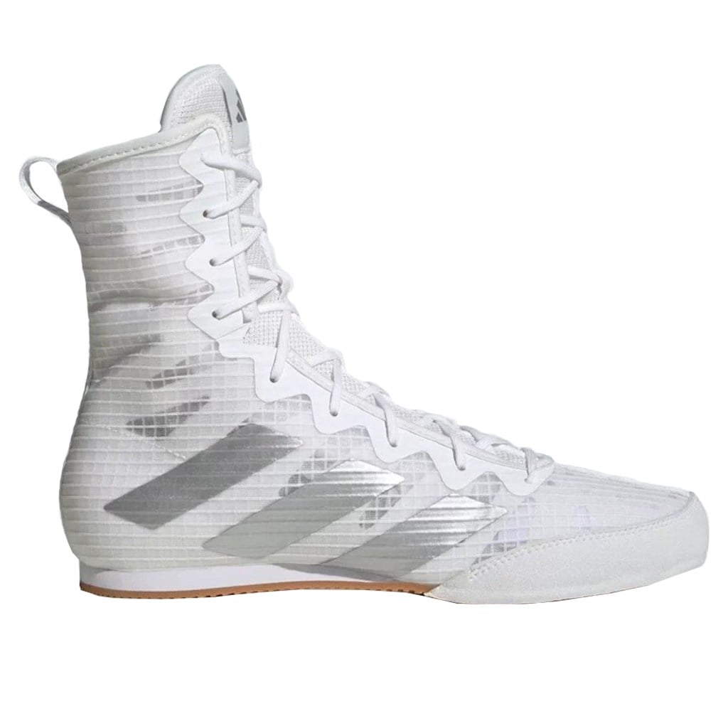 AdidasAdidas Box Hog 4 Boks Ayakkabısı Beyaz/Gümüş