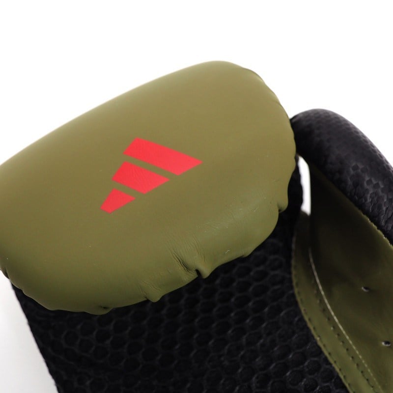 AdidasAdidas PWR50TG Power 50 Boks Eldiveni Yeşil/Kırmızı