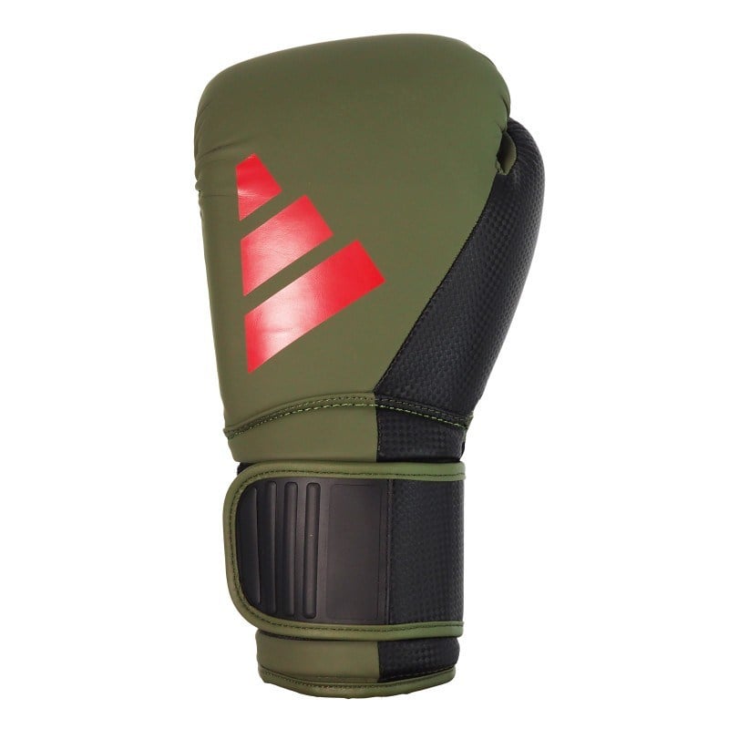 AdidasAdidas PWR50TG Power 50 Boks Eldiveni Yeşil/Kırmızı