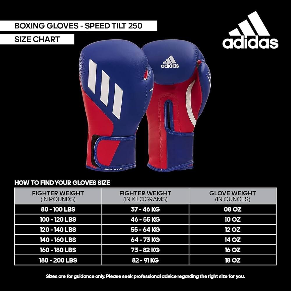 AdidasAdidas SPD250TG Speed Tilt 250 Boks Eldiveni Kick Boks Eldiveni Kırmızı