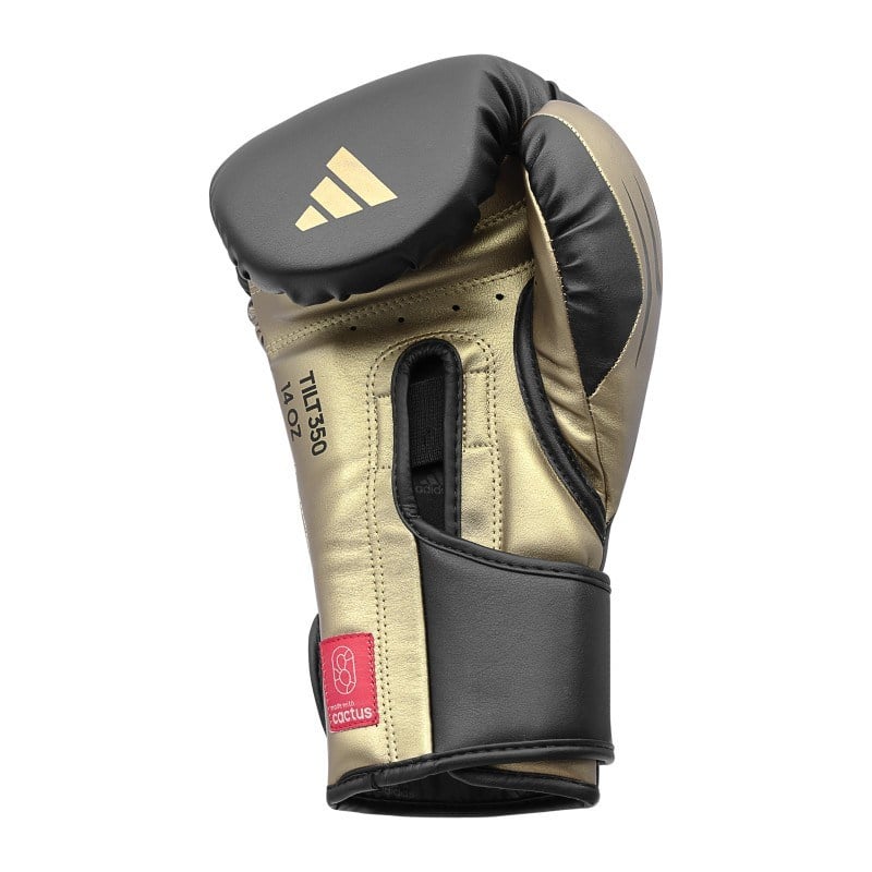 AdidasAdidas SPD350VTG Tilt 350V Pro Boks Eldiveni Siyah/Altın