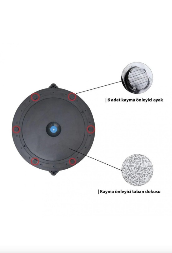 DeltaDelta Bosu Ball 62 cm Çap  Pompalı USE BBA391