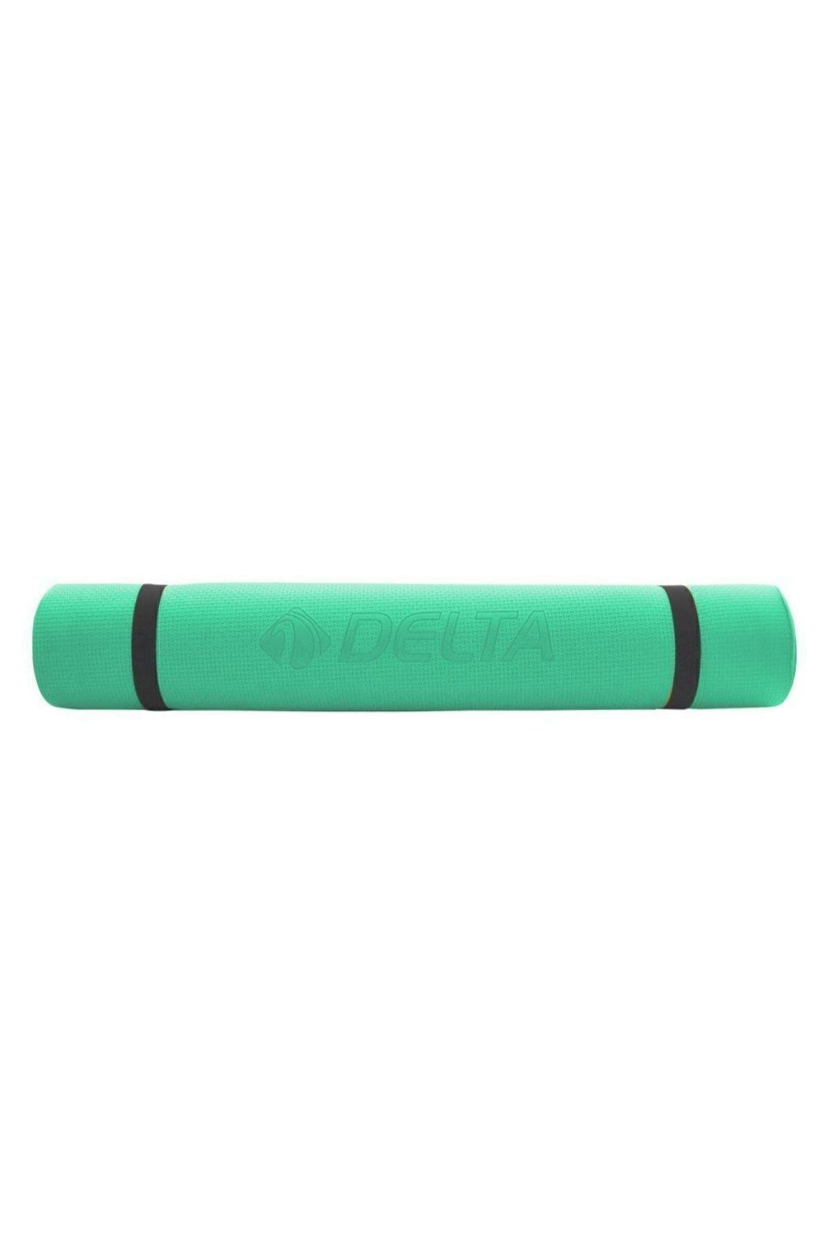 DeltaDelta Pilates Minderi Yoga Mat Turkuaz 4 mm