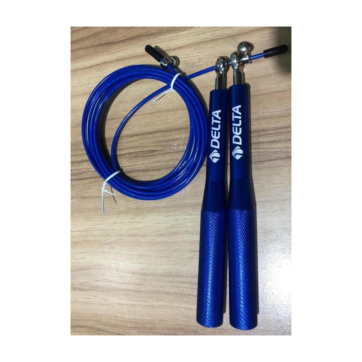 DeltaDelta Pro Crossfit Speed Jump Rope Alüminyum Sap Çelik Telli Hızlı Atlama İpi CFA929